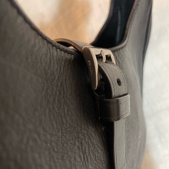 Vintage prada cleo leather hobo handbag - Picture 10 of 12